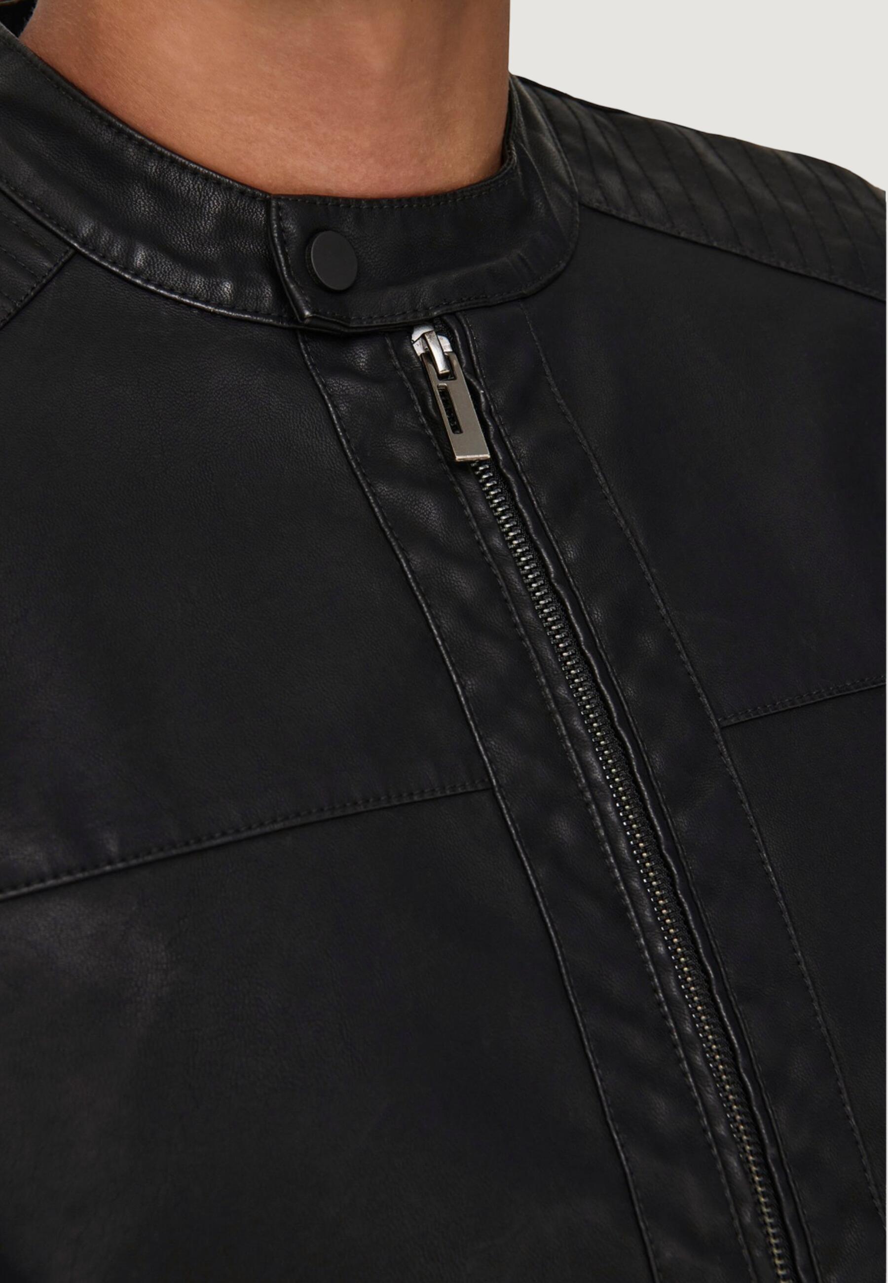 chaqueta MIKE PU RACER JACKET OTW HOMBRE 3/4
