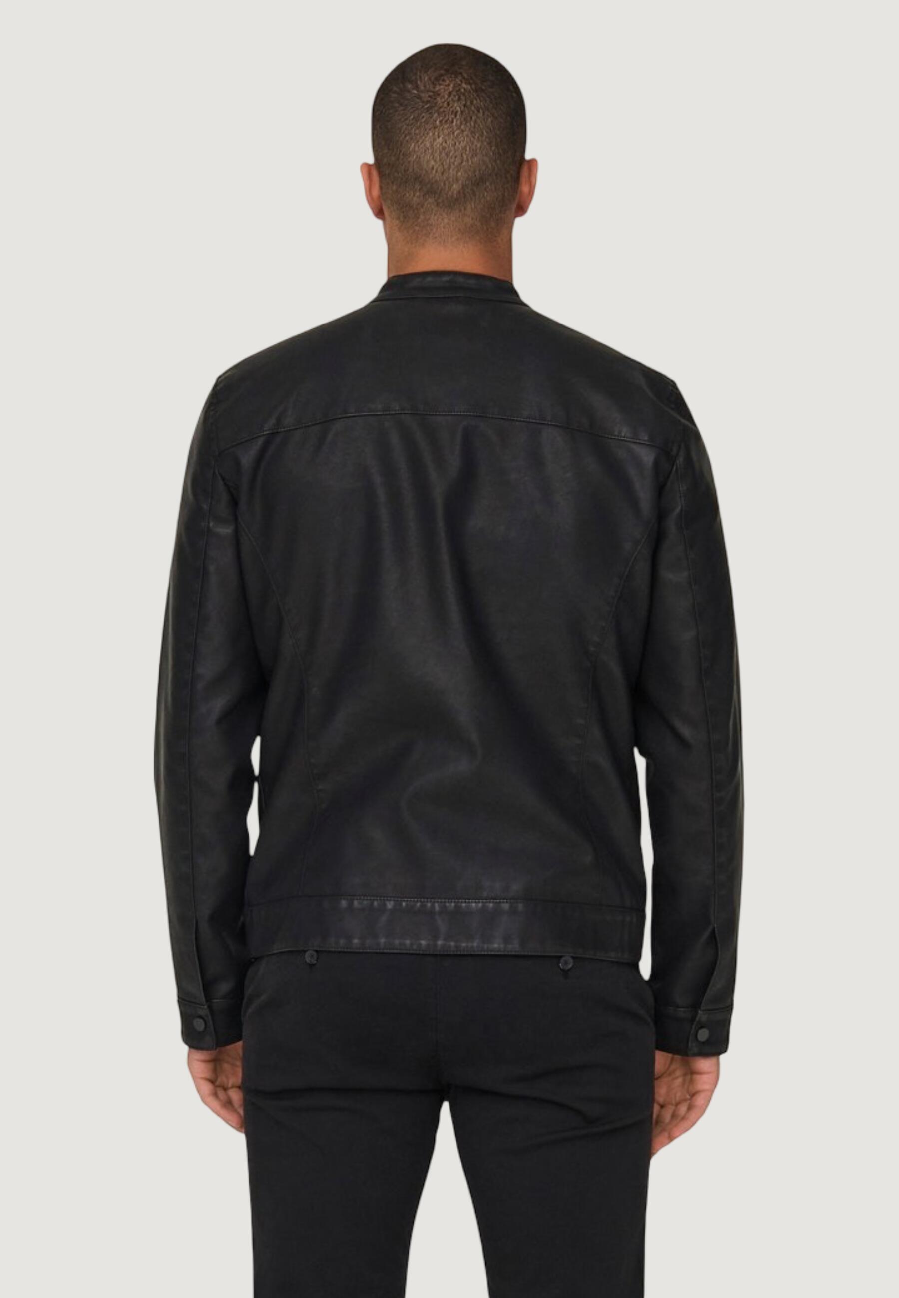 chaqueta MIKE PU RACER JACKET OTW HOMBRE 2/4