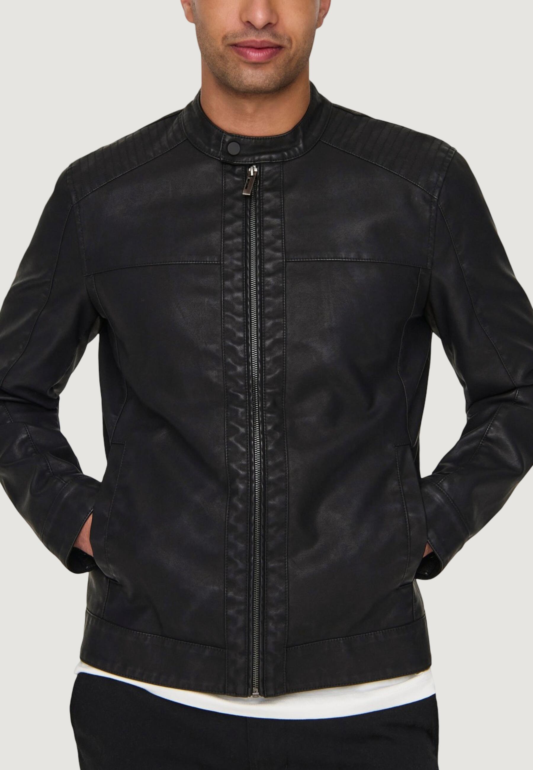 chaqueta MIKE PU RACER JACKET OTW HOMBRE 4/4