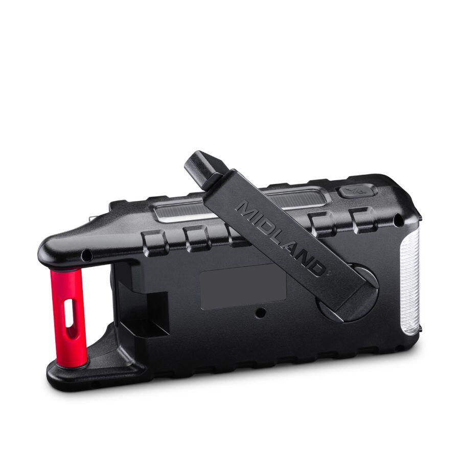 Midland ER300 PRO - Radio d'urgence AM/FM 10 000 mAh avec Bluetooth et USB-C 5/6