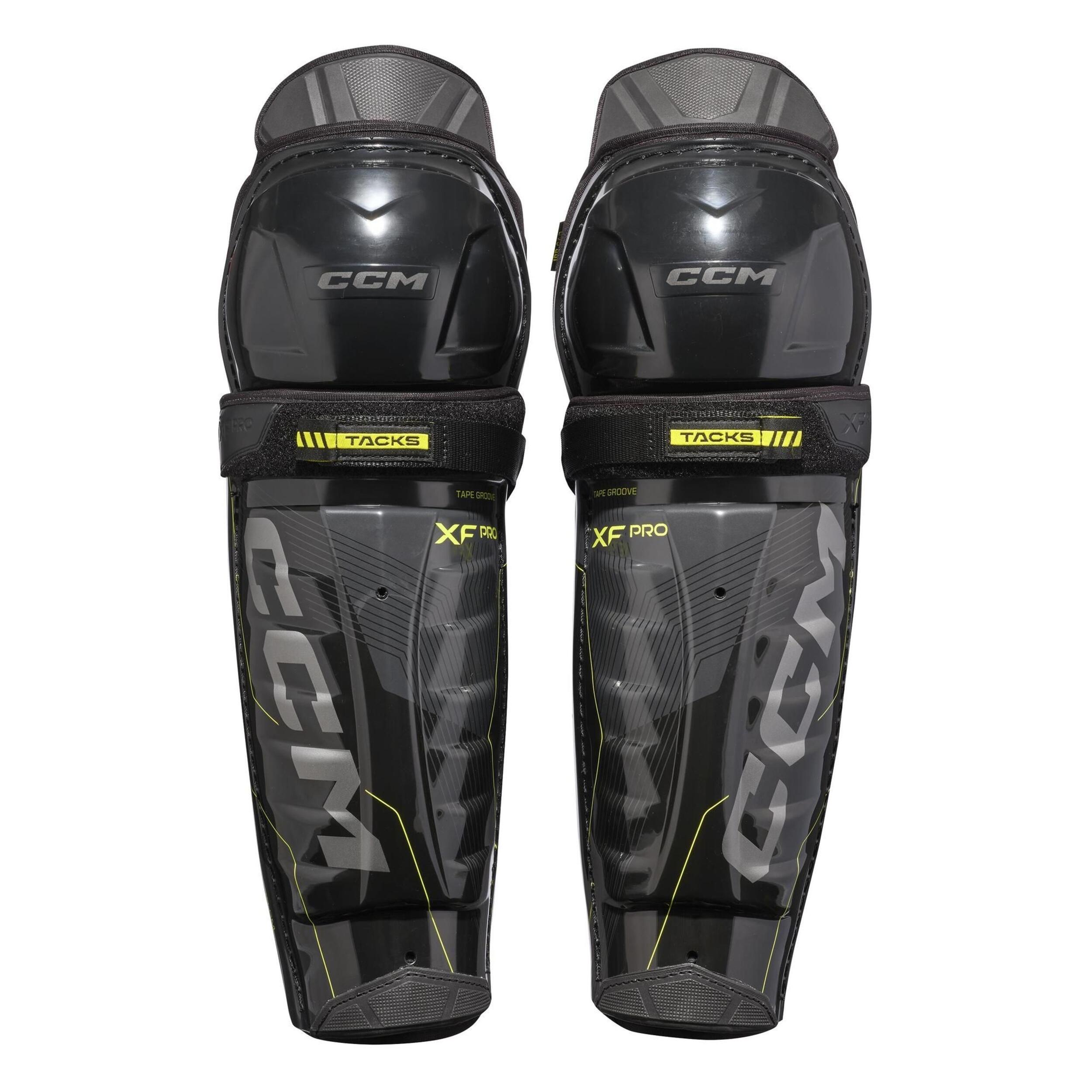 CCM Hokejové chrániče holení CCM Tacks XF Pro JR