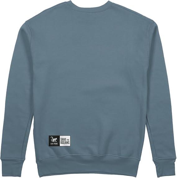 Sudadera Parche - Cuello Redondo / Adulto (Azul) 2/5