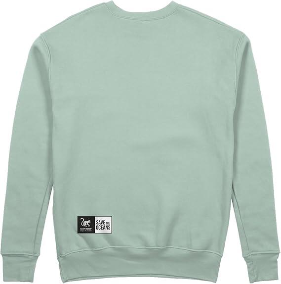 Sweat-shirt à écusson - Col rond / Adulte (Sage) 2/5