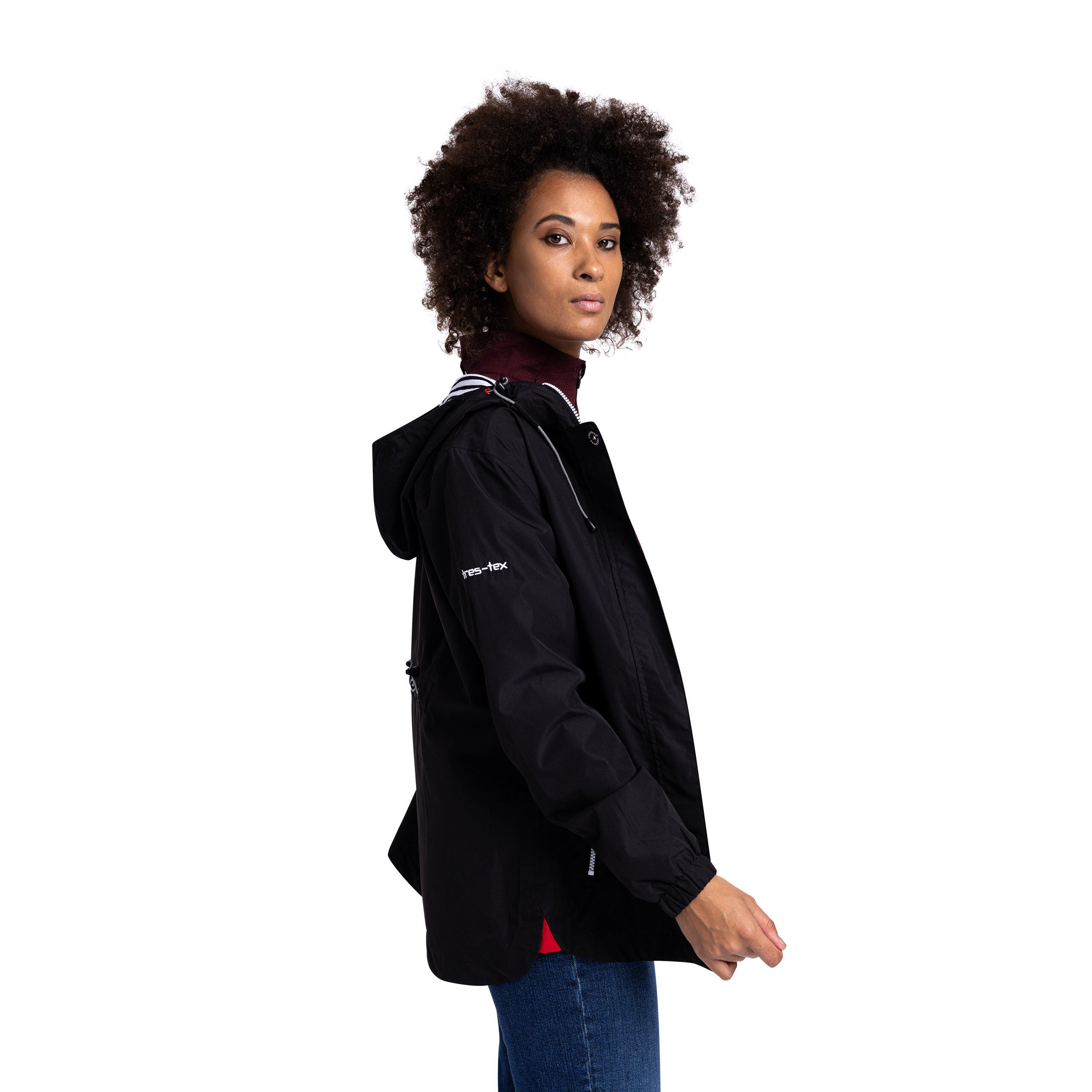 Trespass Flourish - Femmina Jkt Nero 4/5