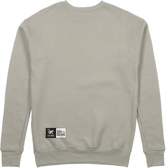 Sudadera Parche - Cuello Redondo / Adulto (Beige) 2/6