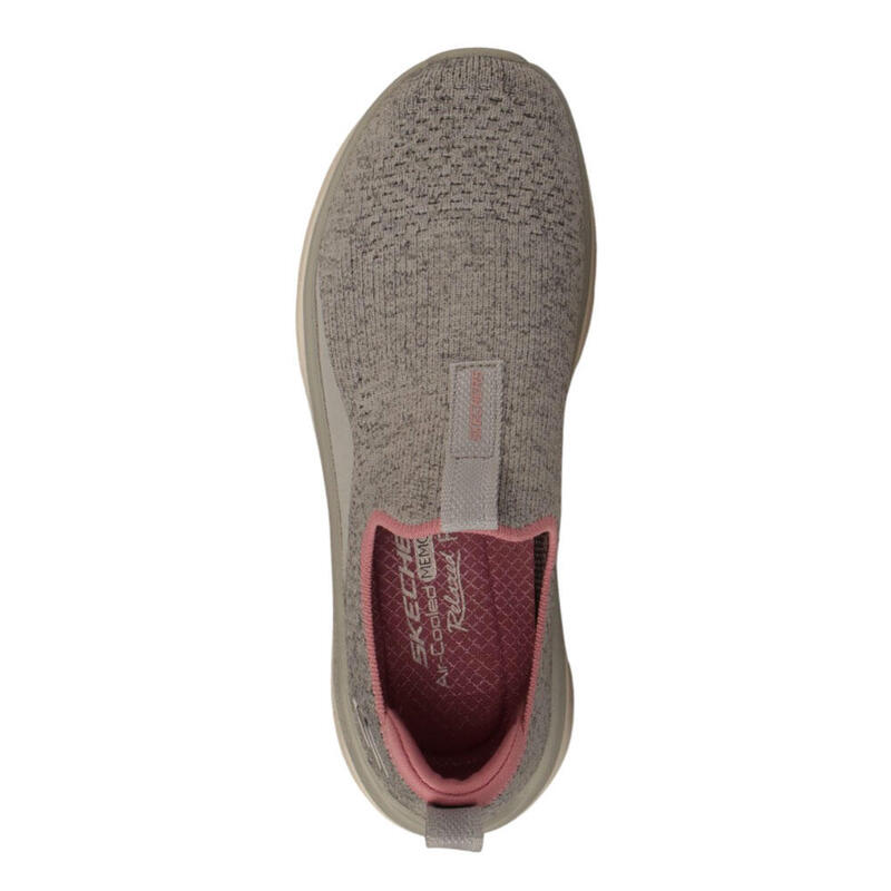Pantofi sport Skechers D'Lux Walker 2.0-Bold State, gri-roz 36