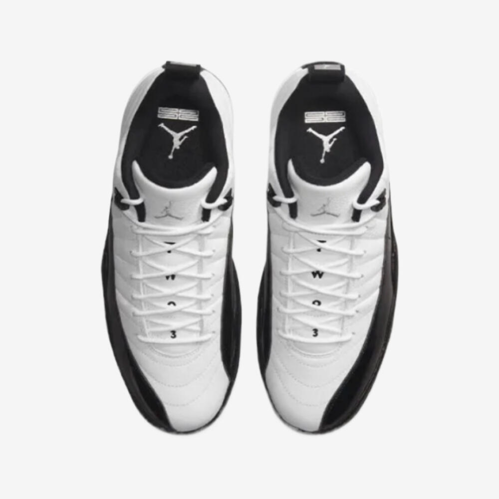 Scarpe - Uomo - Pelle, olografico - 12 Low - Bianco/Nero 4/6