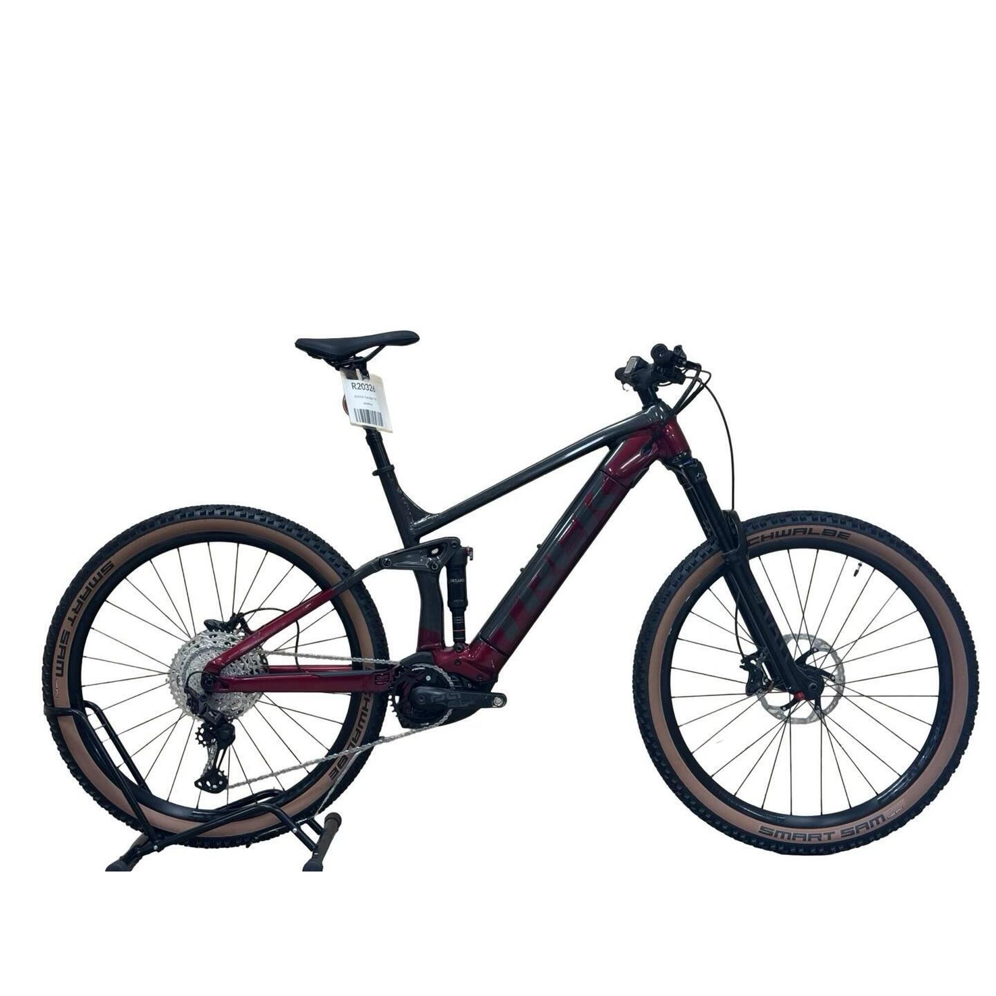 Trek - Reconditionné - Vtt Électrique Trek Rail 7 Xt - Comme Neuf - Vélo Tout Terrain - Noir|rouge - 48 Xl - Decathlon