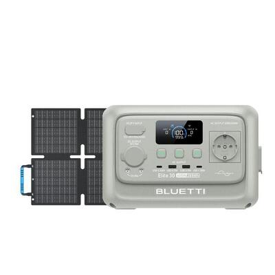 Generatore solare BLUETTI Elite 30 V2 600W + pannello solare 60W per campeggio