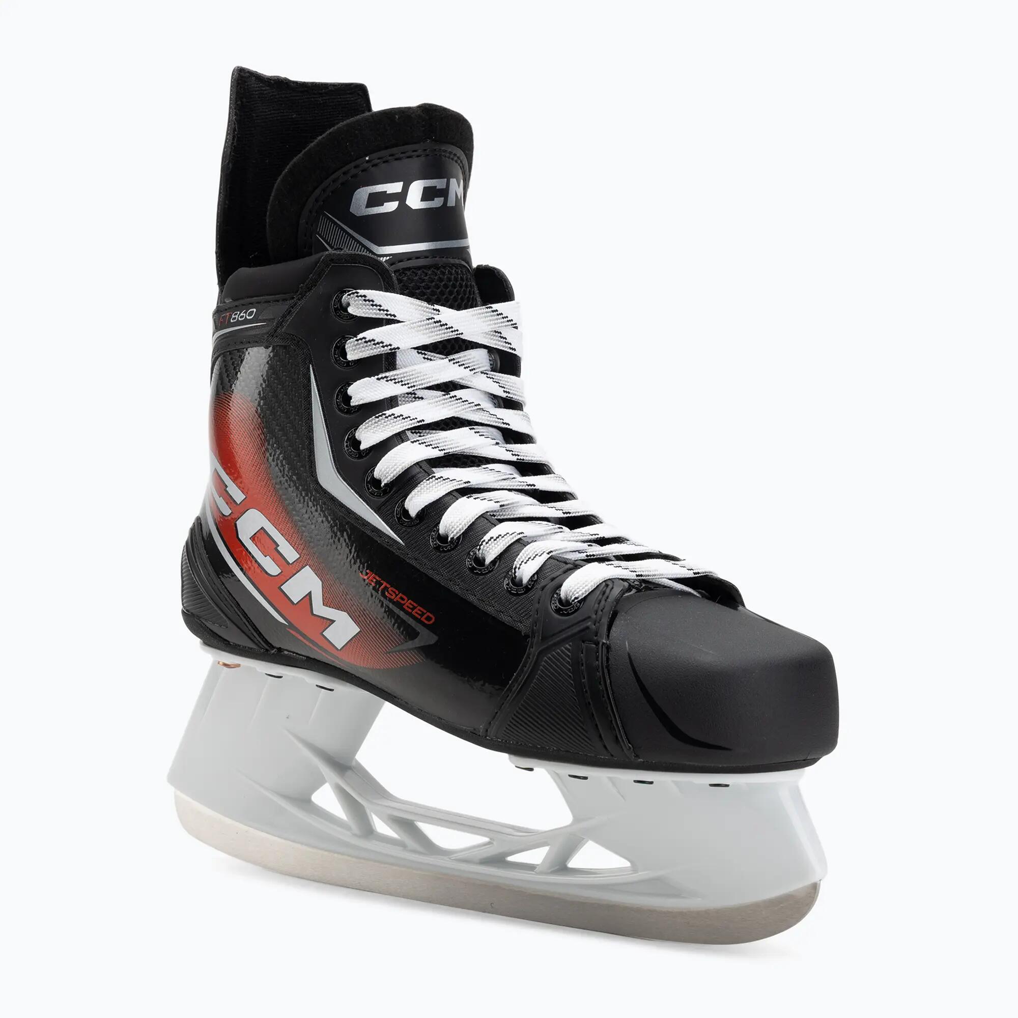 CCM JetSpeed FT860 Senior ijshockeyschaatsen Zwart 1/7