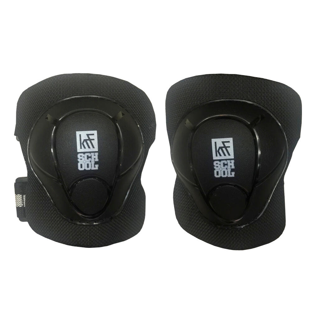 SET PROTECCIONES JUNIOR KRF SCHOOL NEGRO 3/5