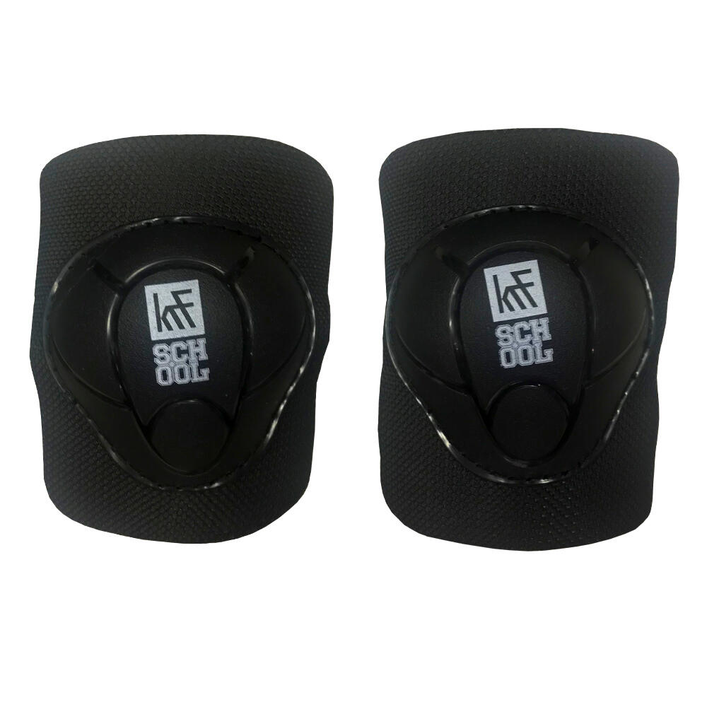 SET PROTECCIONES JUNIOR KRF SCHOOL NEGRO 2/5