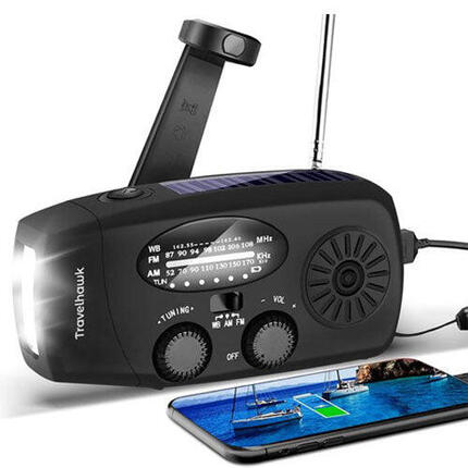 Notradio – mit Solarpanel und Powerbank