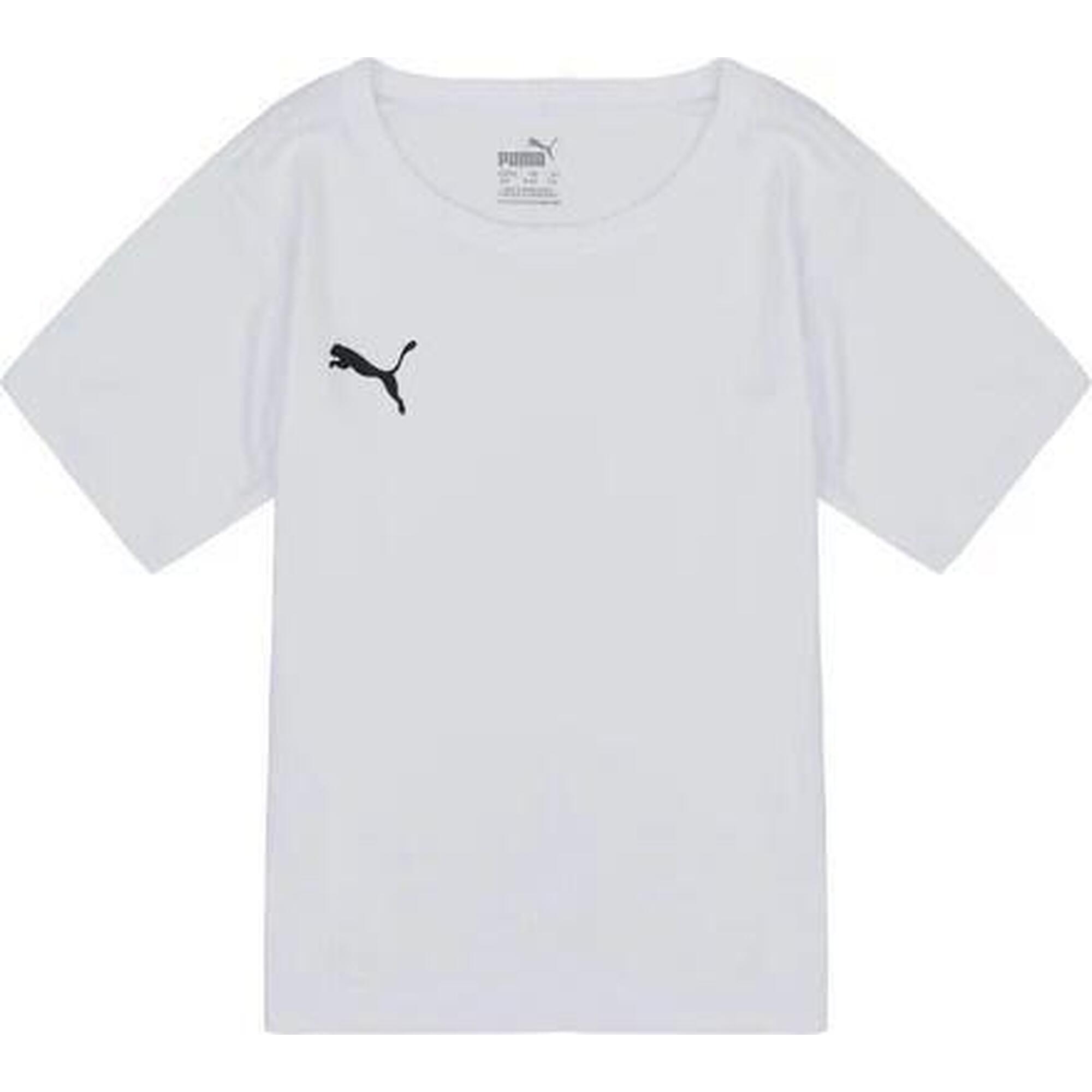 Puma - T-shirt Da Calcio Junior Puma Bianco - Maillot Manches Courtes - Blanc - Decathlon