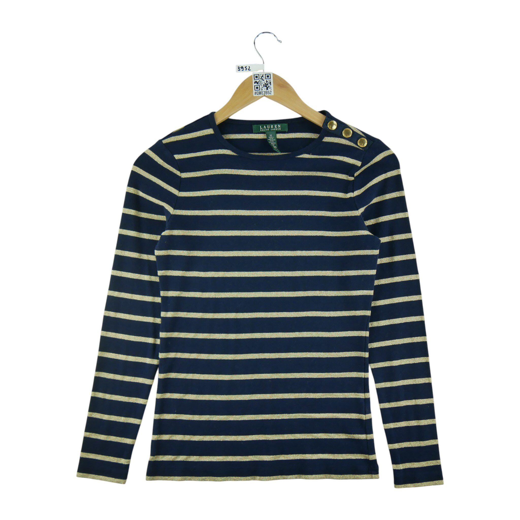 RALPH LAUREN Reconditionné - Pull Femme Marine - Excellent