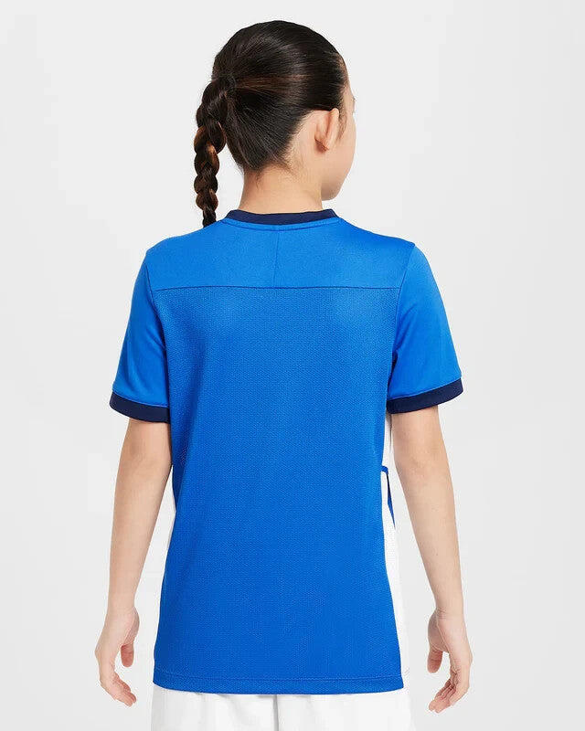 T-shirt da calcio junior nike blu royal 3/6