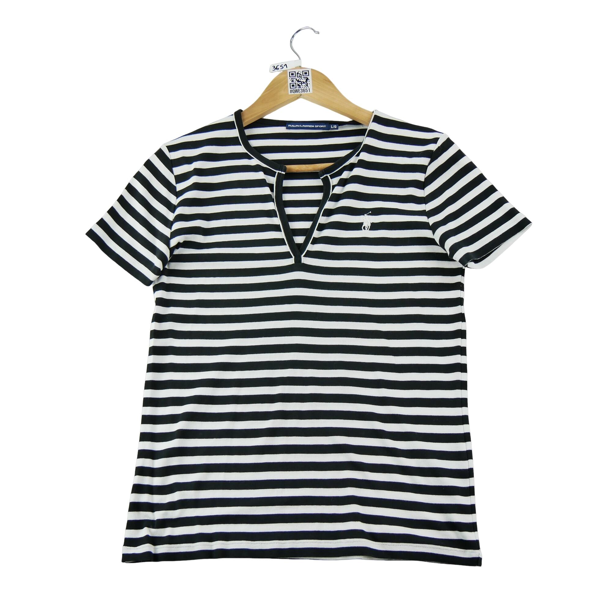 RALPH LAUREN Reconditionné - T-shirt manches courtes Homme Noir - Excellent