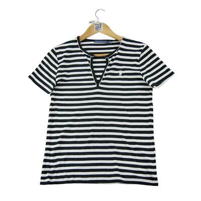 Seconda Mano - Maglietta uomo a maniche corte nera - Stato eccellente