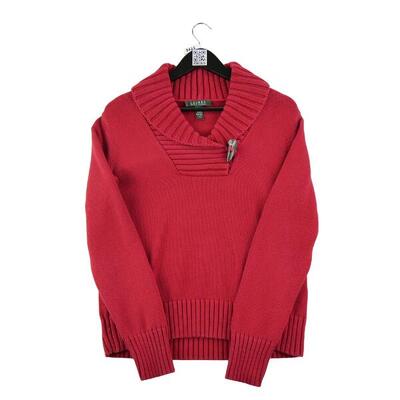 Second life - Damen Roter Pullover - Wie neu