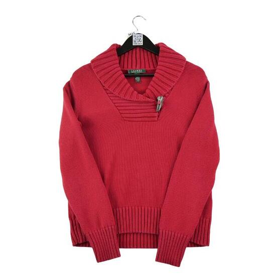 Second life - Damen Roter Pullover - Wie neu