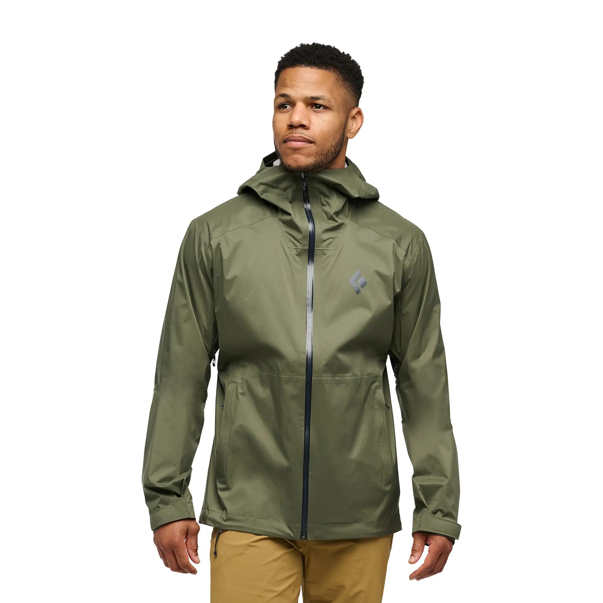 Herren Regenjacke Black Diamond Fineline Stretch 2/2