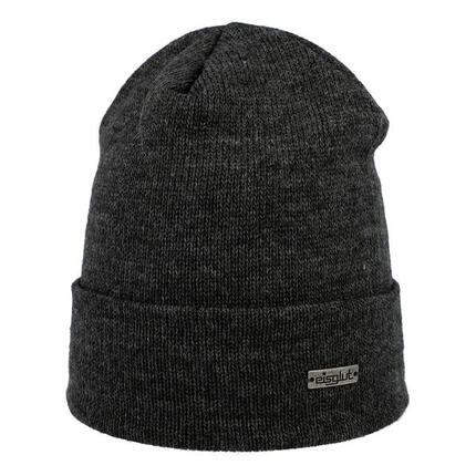 Mütze gestrickt breiter Umschlag wärmend Unisex - Mütze Queenso