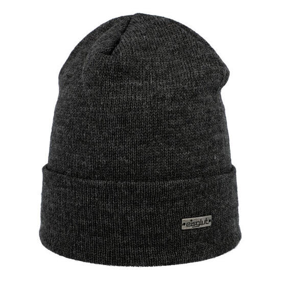 Mütze gestrickt breiter Umschlag wärmend Unisex - Mütze Queenso