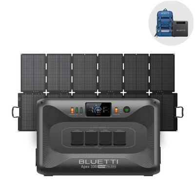 Solar Generator Apex 300 mit 500W Panel, 5529,6Wh für Camping & Vanlife