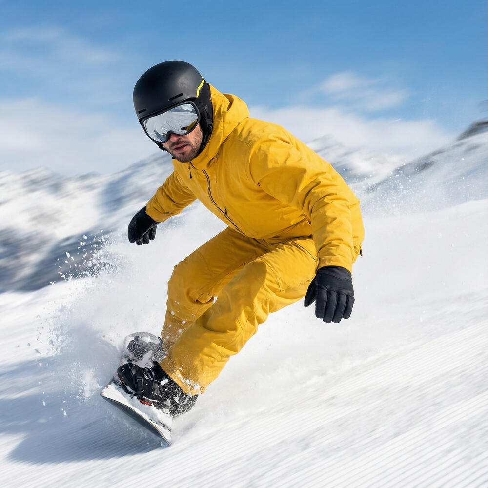 Maschera da Sci e Snowboard Fluor HX-053 Lente Argento Specchiata Unisex 3/3