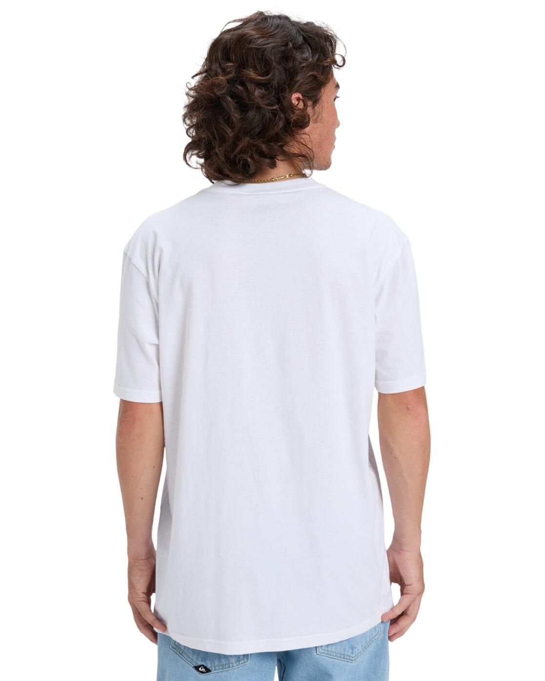 T-shirt à manches courtes EV MINI LOGO Blanc Homme 2/7