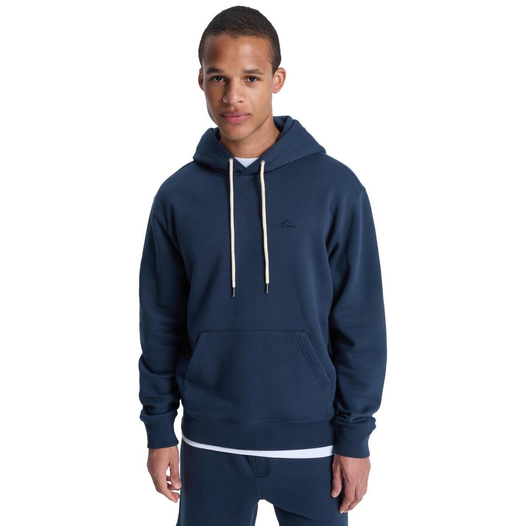 Quiksilver - Sweat À Capuche Salt Water Noir Homme - Pull - Bleu - Decathlon