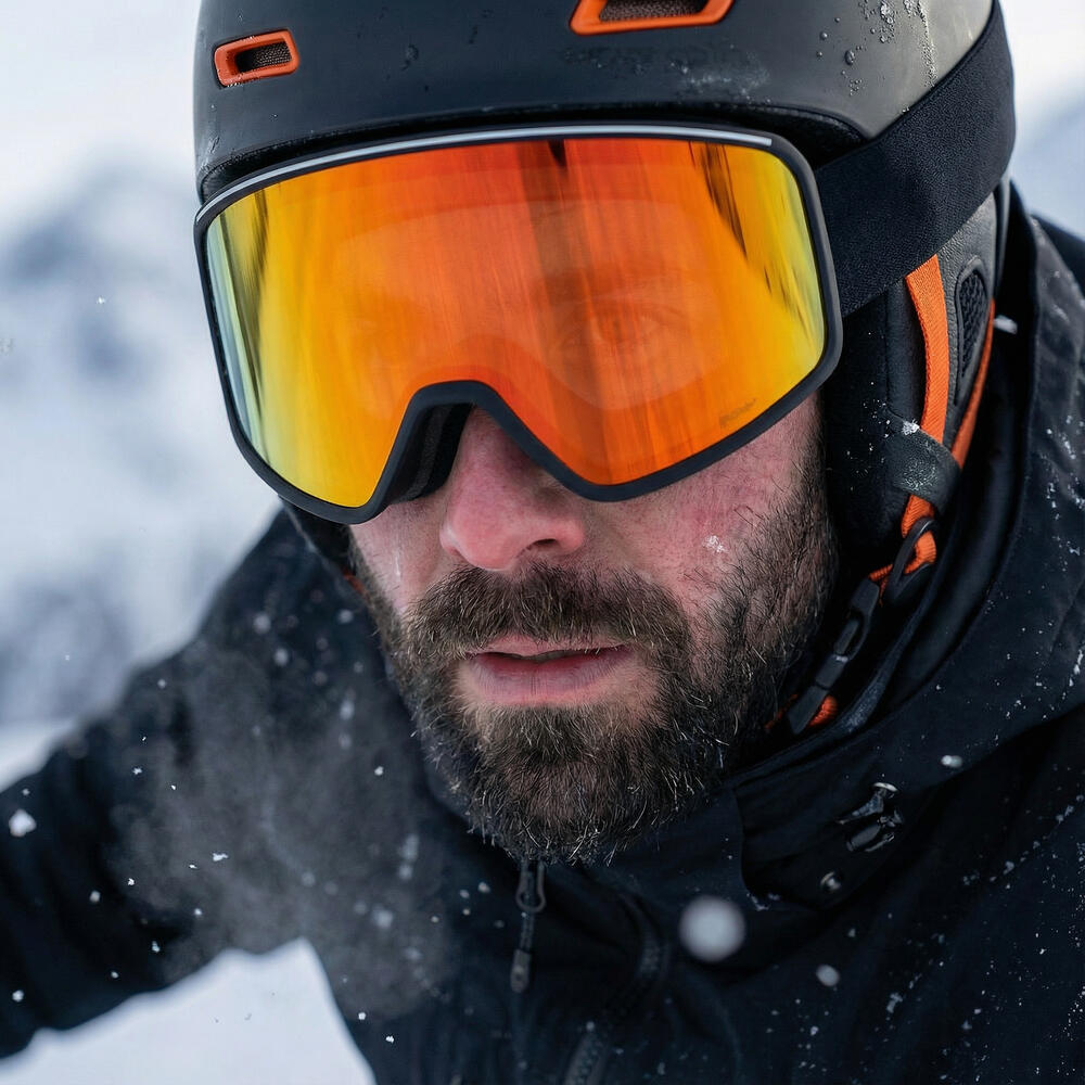 Maschera da Sci / Snowboard Fluor HX-022 - C2 in TR90 Unisex 185 mm 3/4