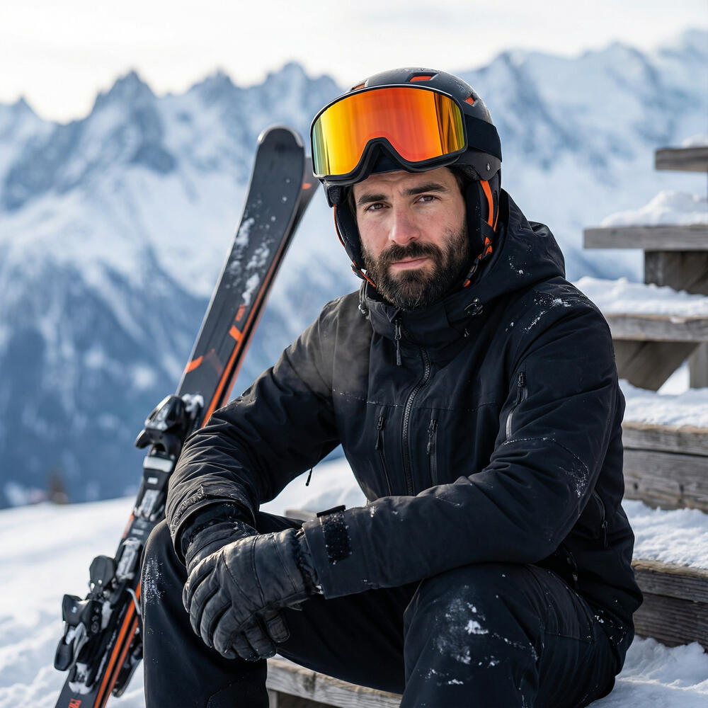 Maschera da Sci / Snowboard Fluor HX-022 - C2 in TR90 Unisex 185 mm 4/4
