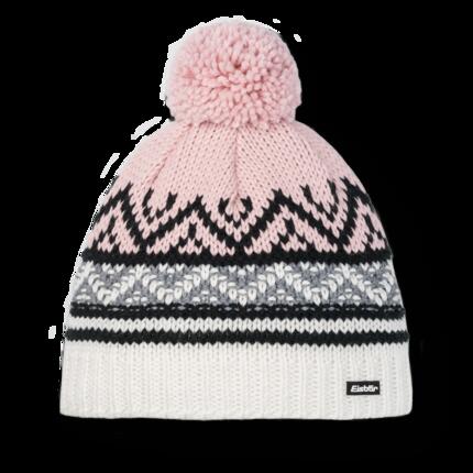 Mütze Kathrin Bommelmütze Damen Wintermütze Fleece Pompon warm Merino