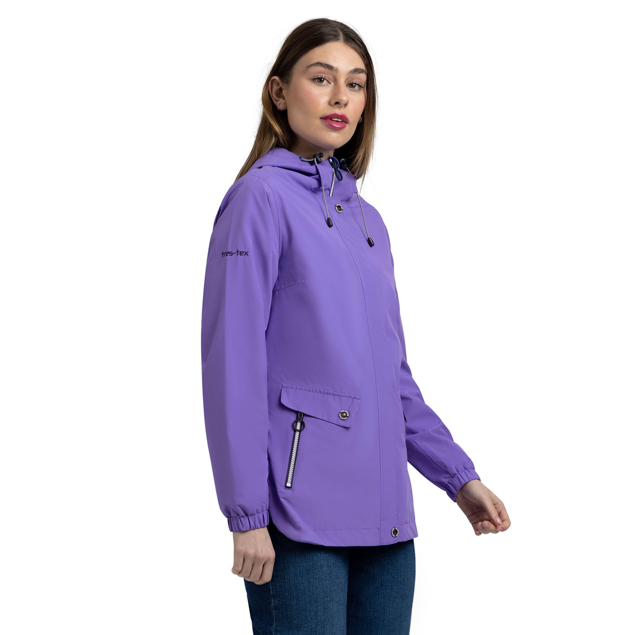 Veste imperméable femme Trespass Flourish C 4/7