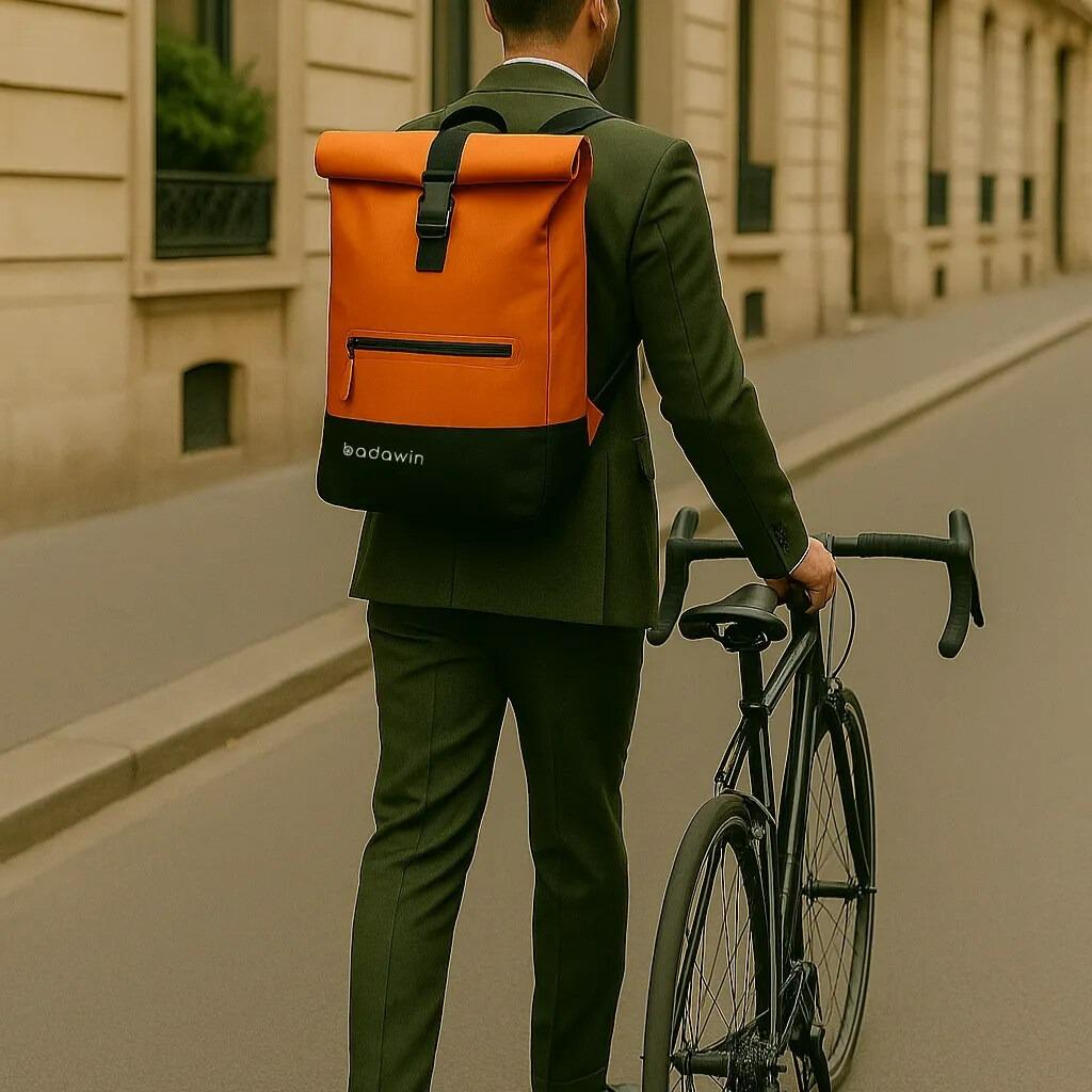 Sacoche 2 en 1 Anna orange 27L 2/5