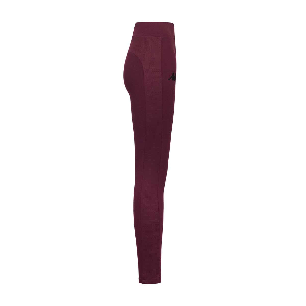 Pantaloni tuta da donna in cotone rosso da palestra 7/7