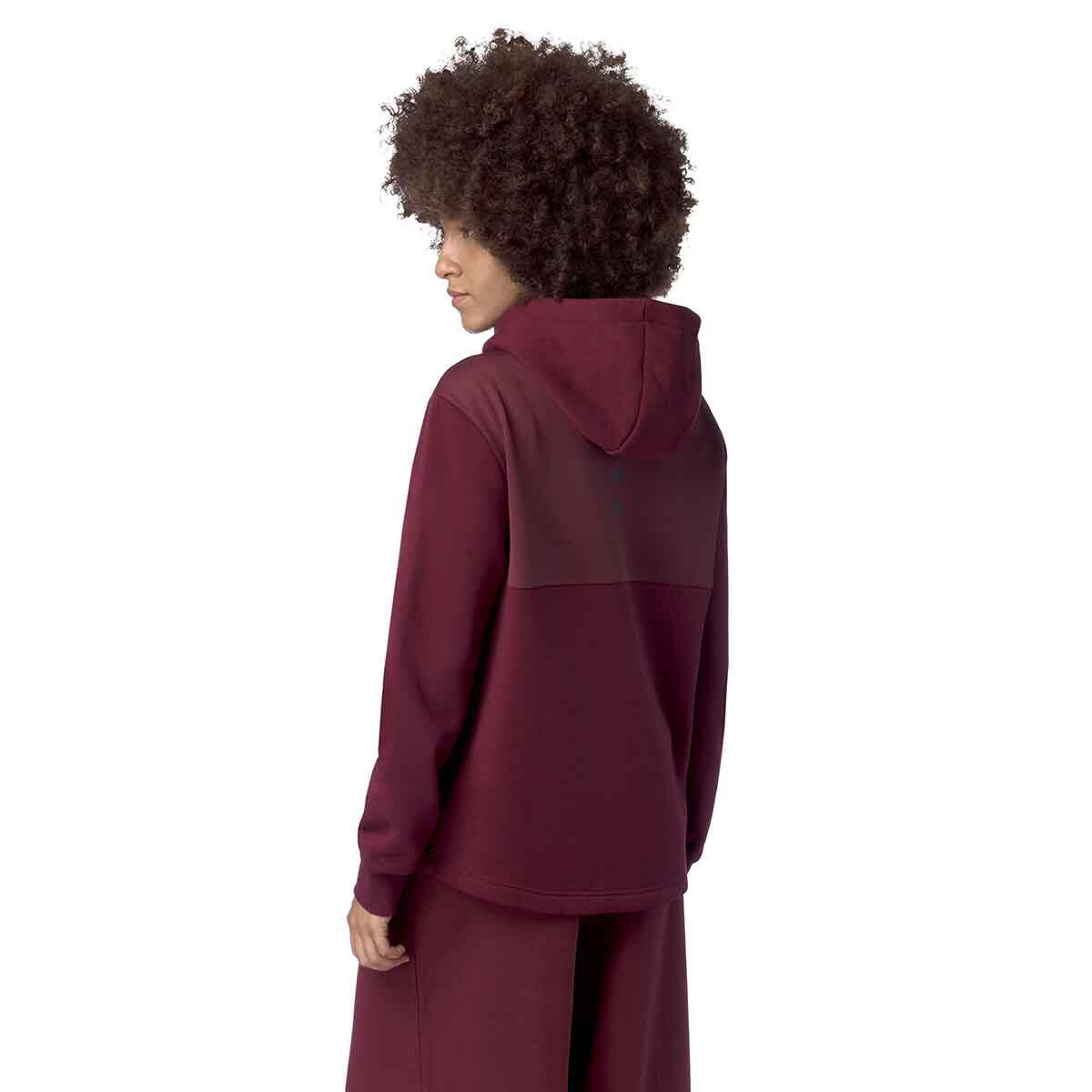 Veste à capuche manches longues femme Grittin rouge 4/7