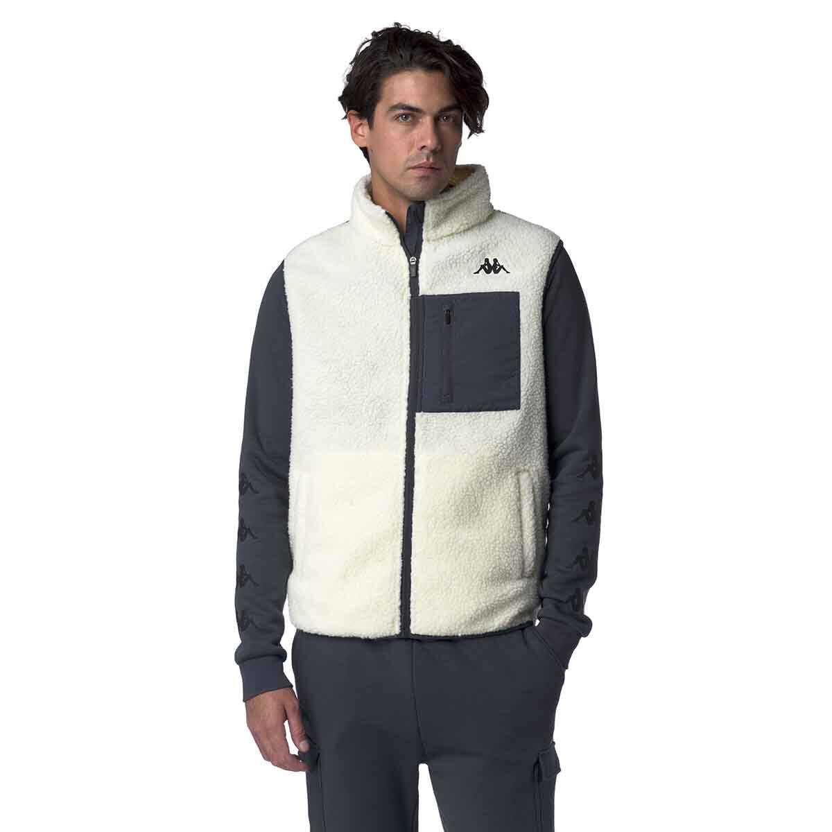 Veste sans manches homme Ghiro blanc, gris 2/7