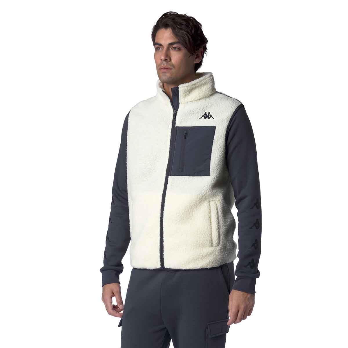 Veste sans manches homme Ghiro blanc, gris 6/7
