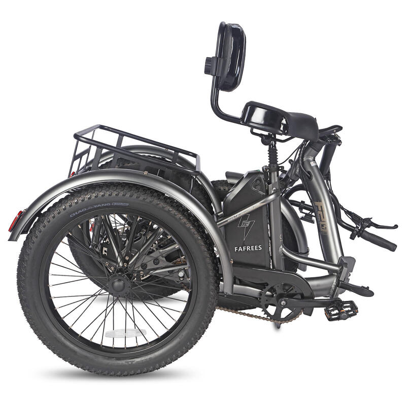 Triciclu electric pliabil Fafrees F20 MATE, baterie detașabilă de 48V 23.45Ah