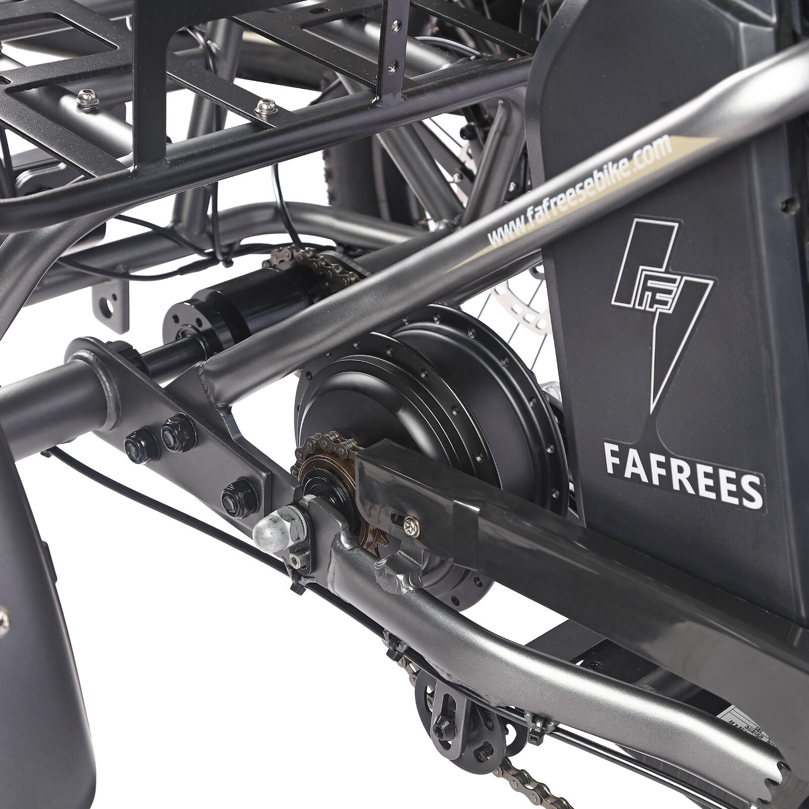 Triciclo Elétrico FAFREES F20 Mate com Bateria de 48V e 23,45Ah 7/7