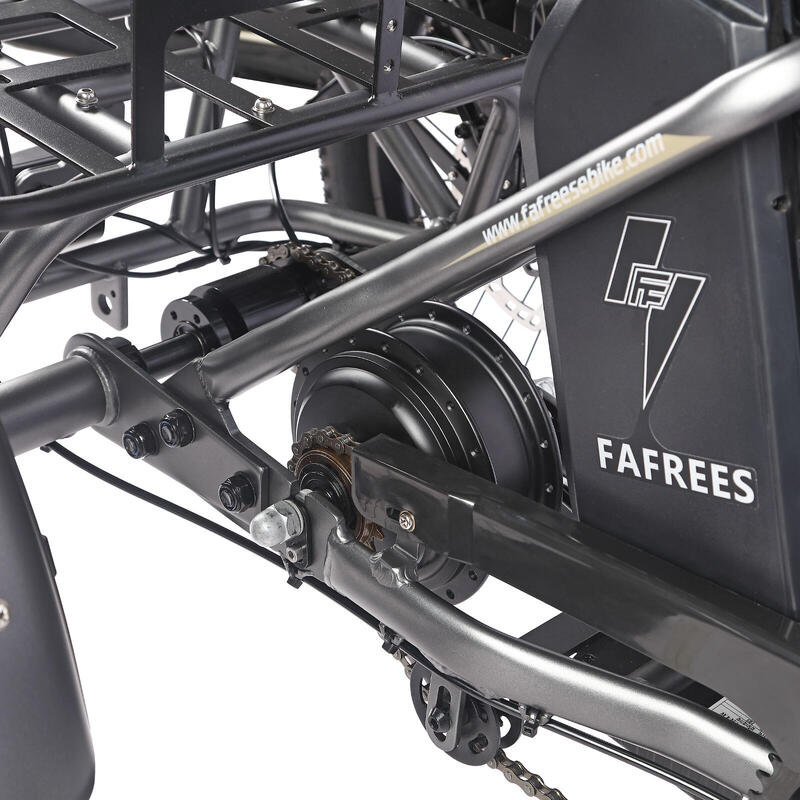 Tricicletă electrică FAFREES F20 Mate, baterie de 48V și 23.45Ah