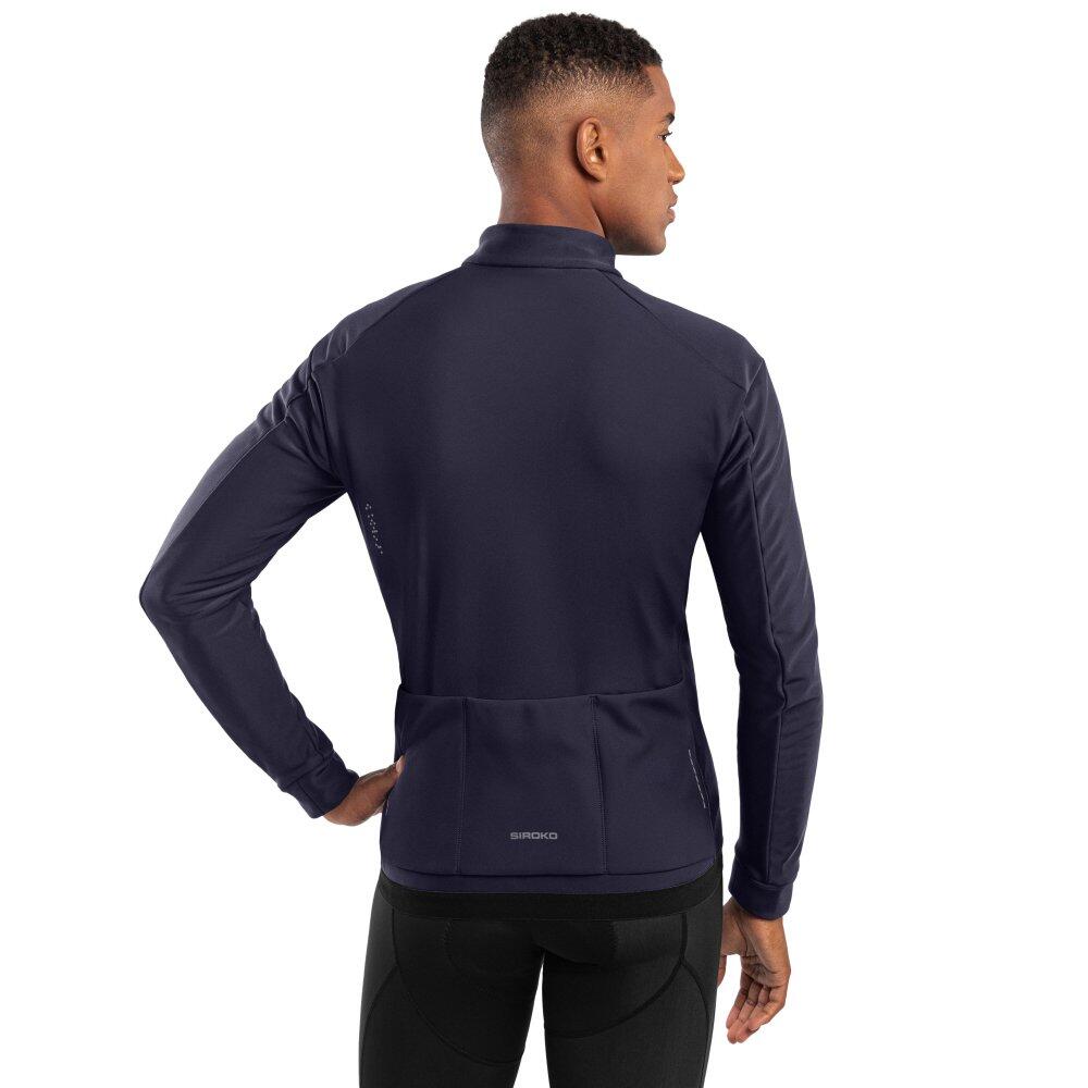 Męska kurtka rowerowa softshell Kolarstwo Siroko J1 Elba