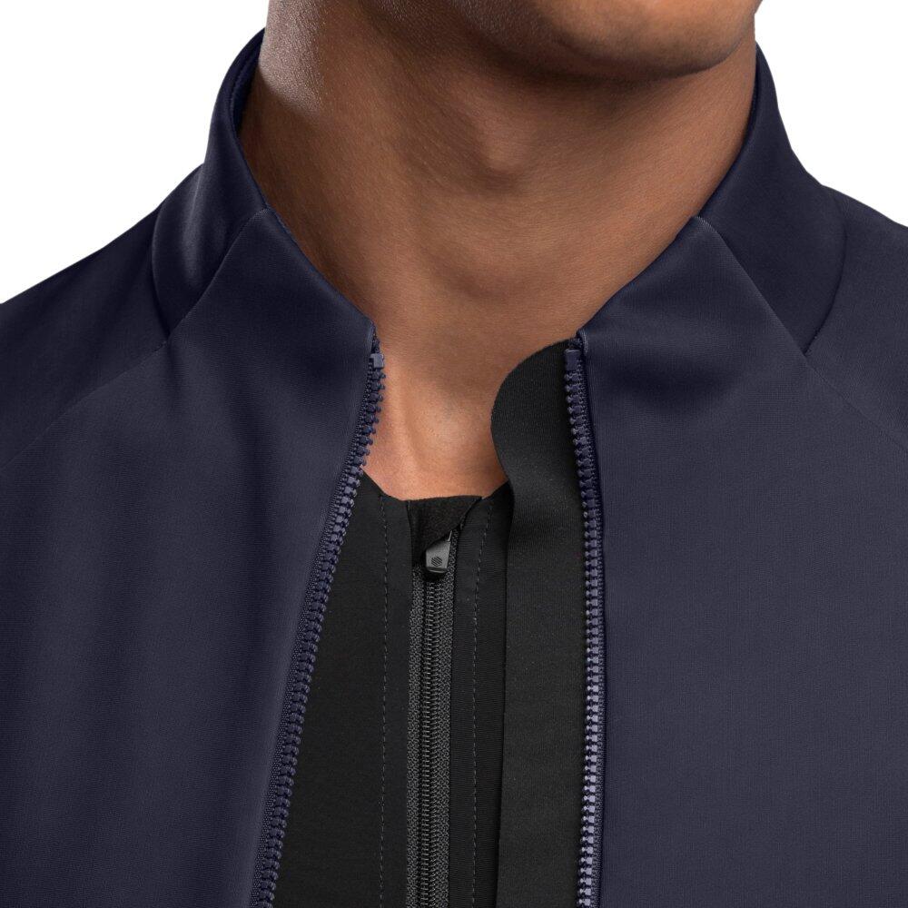 Veste vélo softshell homme Cyclisme J1 Elba Bleu Marine 5/7