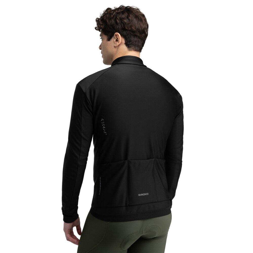 Męska kurtka rowerowa softshell Kolarstwo Siroko J1 Furkapass
