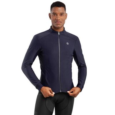 Men Cycling 's softshell jacket J1 Elba Blue