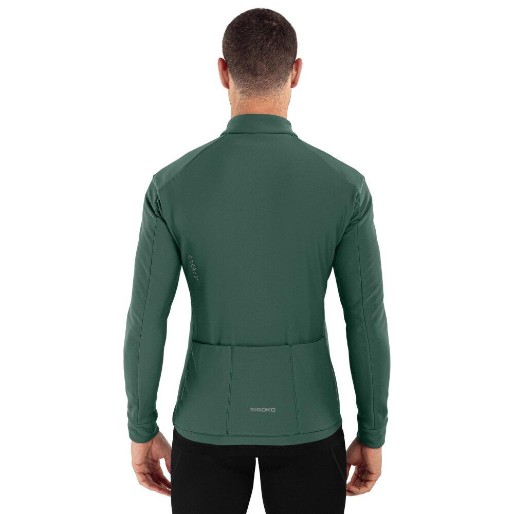 Męska kurtka rowerowa softshell Kolarstwo Siroko J1 Ordino