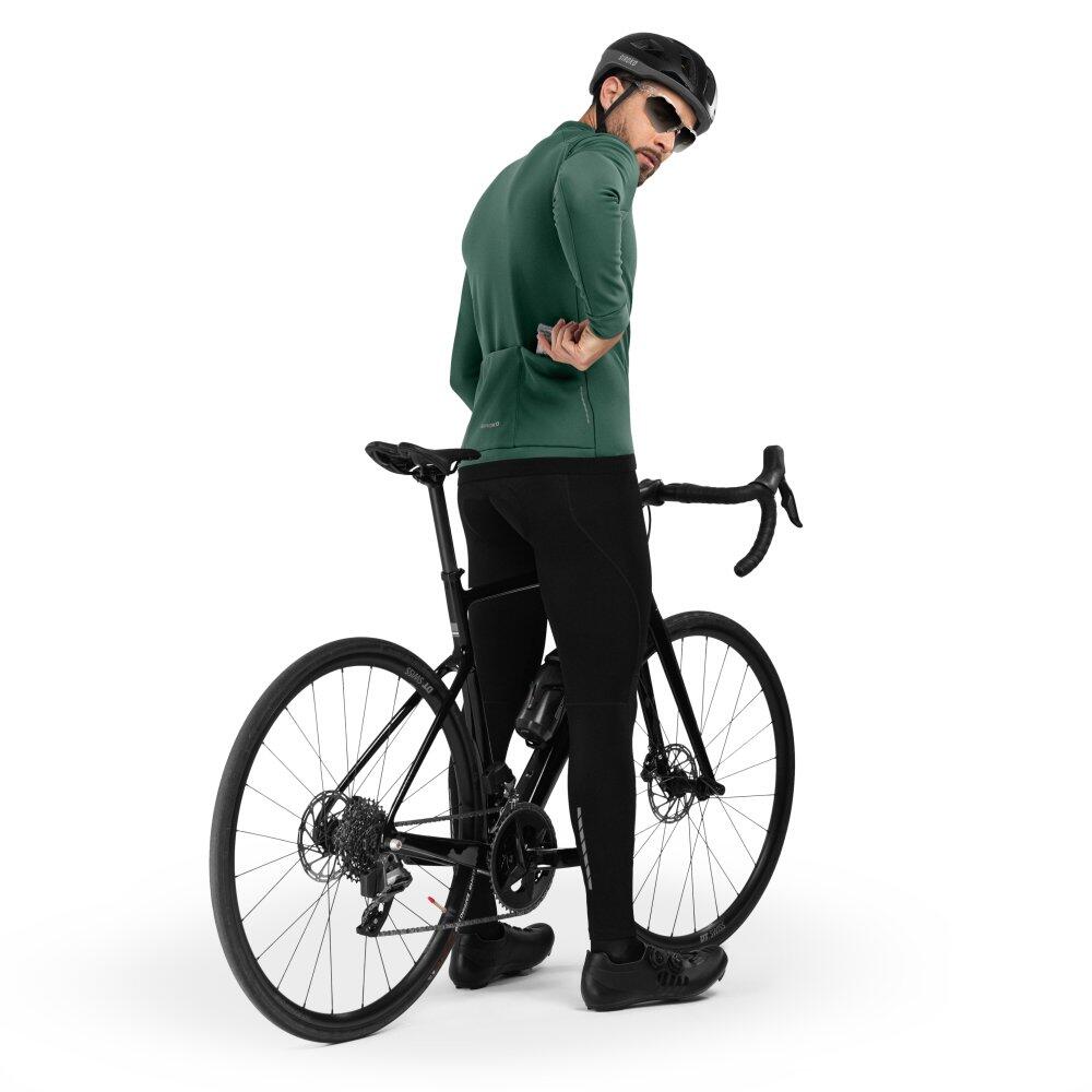Casaco softshell de ciclismo para homem J1 Ordino Verde Tropa 3/7
