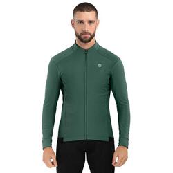 Veste vélo softshell homme Cyclisme J1 Ordino Vert Armée